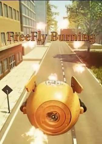FreeFly Burning Poster