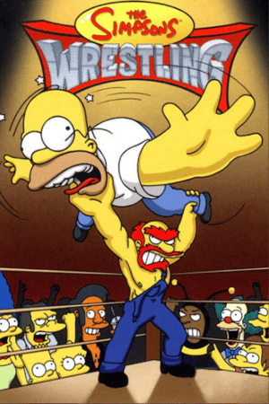 The Simpsons Wrestling Poster