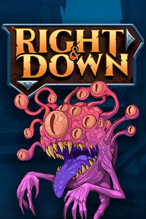 Right and Down Poster