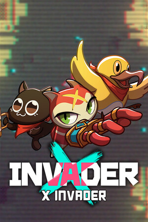 X Invader Poster