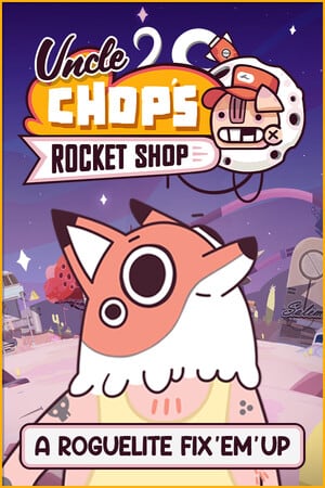 Uncle Chops Rocket Shop Poster