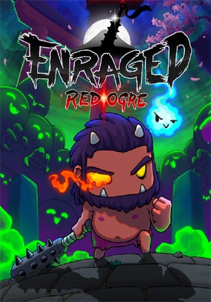Enraged Red Ogre Poster