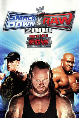WWE SmackDown Vs. Raw 2008 Poster