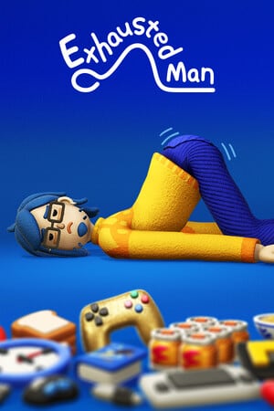 Exhausted Man Poster