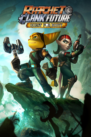 Ratchet and Clank Future: Quest for Booty Poster