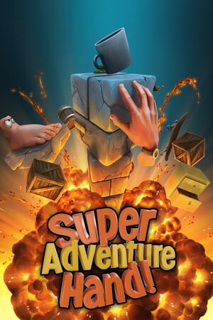 Super Adventure Hand Poster