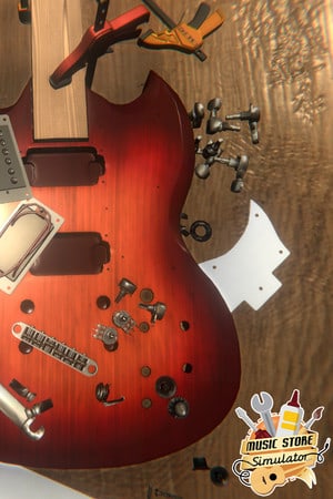 Music Store Simulator Poster