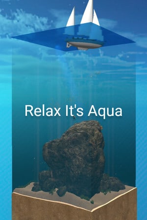 Relax Its Aqua Poster