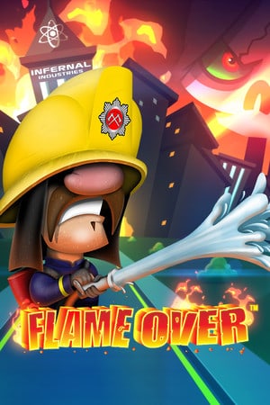 Flame Over Poster