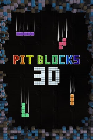 Pit Blocks 3D Poster