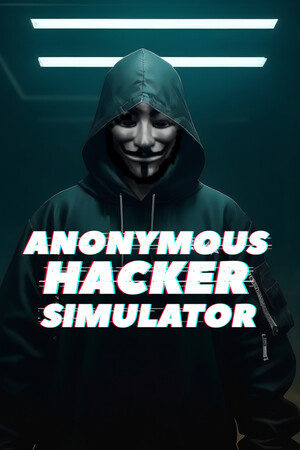 Anonymous Hacker Simulator Poster