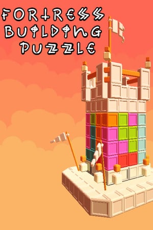 Fortress Building Puzzle Poster