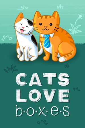 Cats Love Boxes Poster