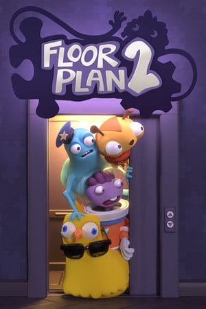Floor Plan 2 Poster