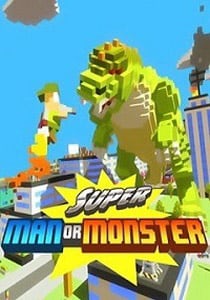 Super Man Or Monster Poster