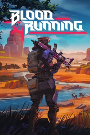 Blood Running Poster