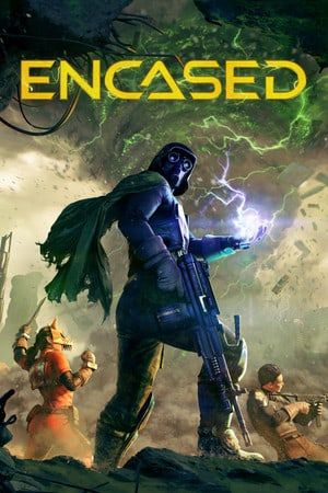 Encased: A Sci-Fi Post-Apocalyptic RPG Poster
