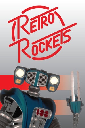 Retro Rockets Poster