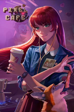 Pixel Cafe Poster