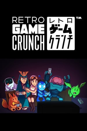 Retro Game Crunch Poster