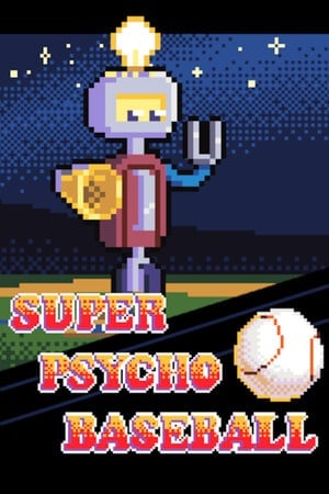 Super Psycho Baseball Poster
