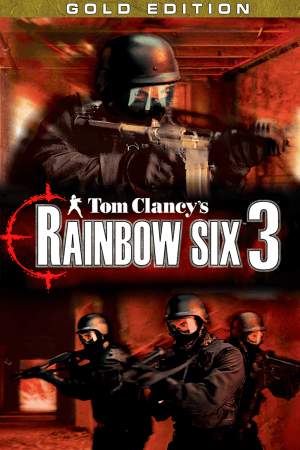 Tom Clancys Rainbow Six 3 Gold Poster