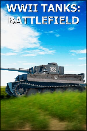 WWII Tanks: Battlefield Poster