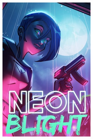 Neon Blight Poster