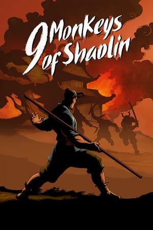 9 Monkeys of Shaolin Poster