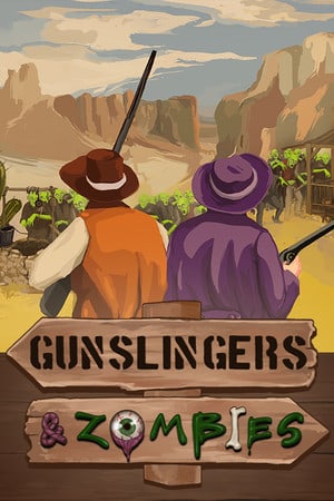 Gunslingers and Zombies Poster