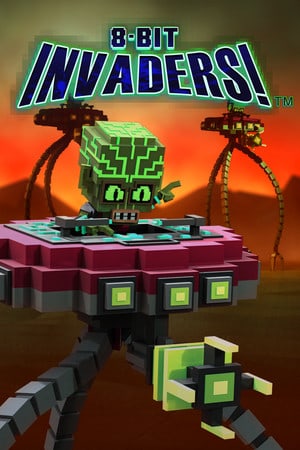 8-Bit Invaders! Poster