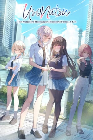 UsoNatsu The Summer Romance Bloomed From A Lie Poster