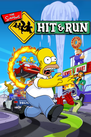 The Simpsons: Hit and Run Poster