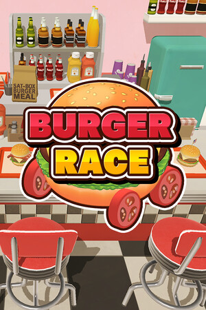 BURGER RACE Poster
