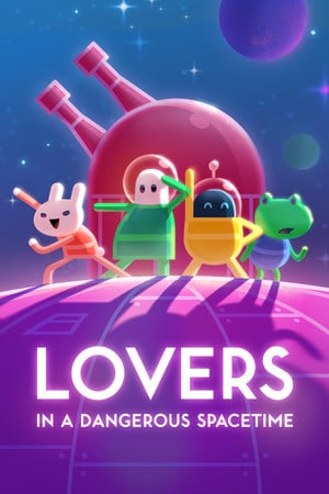 Lovers in a Dangerous Spacetime Poster