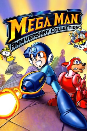 Mega Man Anniversary Collection Poster
