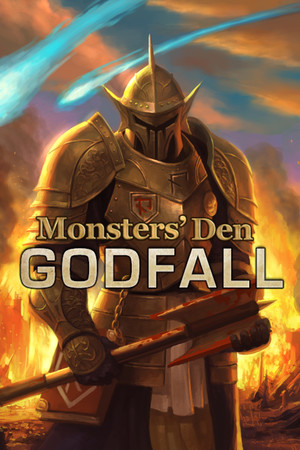 Monsters Den: Godfall Poster