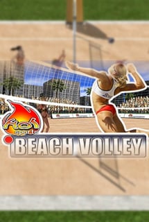 Beach Volley Hot Sports Poster