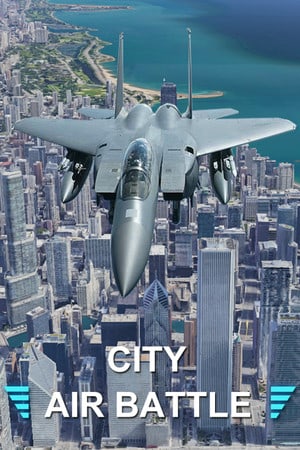 City Air Battle Poster