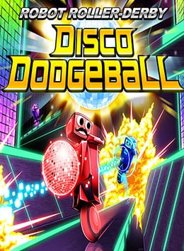 Robot Roller-Derby Disco Dodgeball Poster