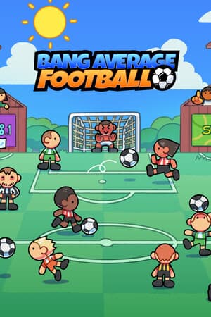 Bang Average Football Poster