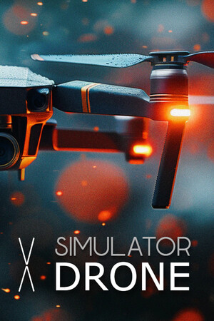 X Simulator Drone Poster