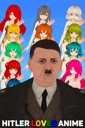Hitler Loves Anime Poster