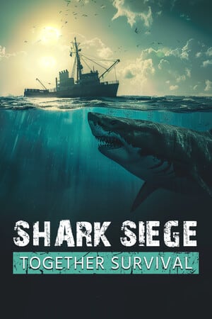 SHARK SIEGE - TOGETHER SURVIVAL Poster