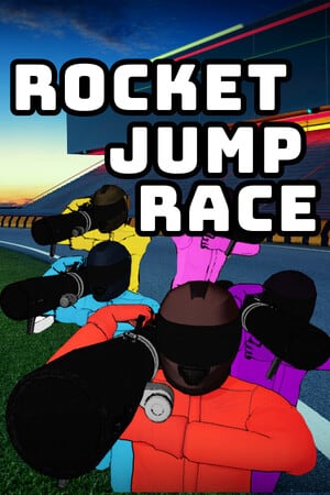 Rocket Jump Race Poster