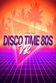 Disco Time 80s VR Poster