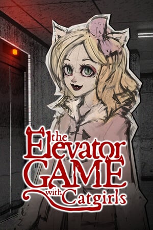 The Elevator Game with Catgirls Poster