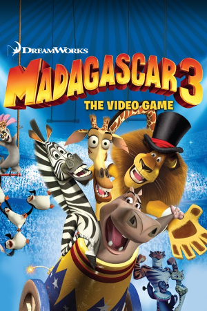 Madagascar 3: The Video Game Poster