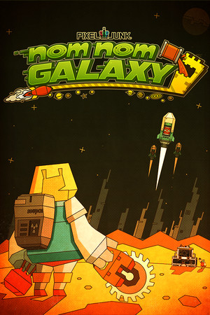 PixelJunk Nom Nom Galaxy Poster