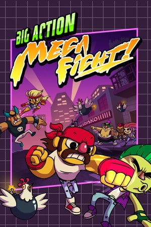 Big Action Mega Fight! Poster